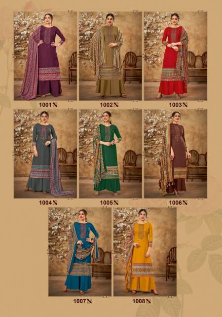 Balaji Noorani Winter Wear Pashmina Wholesale Dress Collection